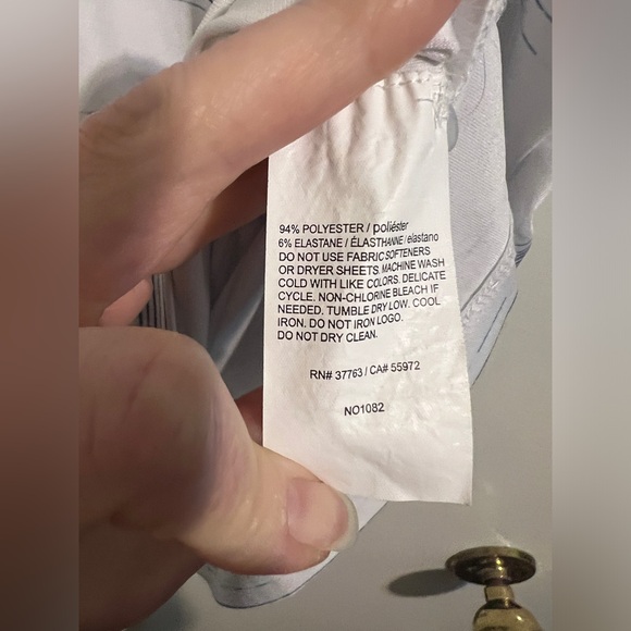 Callaway Men's Opti-Dri Striped Polo Shirt White & blue stripes | size XL - Picture 6 of 6